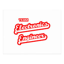 Ingeniero electrónico del equipo postales
