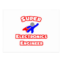 Ingeniero electrónico estupendo postales
