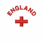 Inglaterra - bandera inglesa de la Cruz Roja Polo
