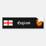 INGLATERRA PEGATINA DE PARACHOQUE