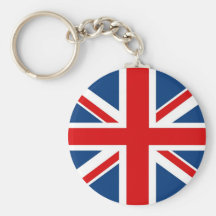 Inglaterra Union Jack/llavero británico de la band