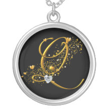 Inicial de la magia Q del amor Joyerias Personalizadas