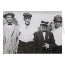 Inmigrantes 1909 de Kansas City del vintage Tarjeton
