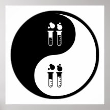 Inmunología de Yin Yang Posters