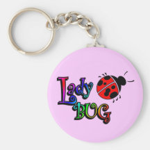 insecto de la señora llaveros personalizados