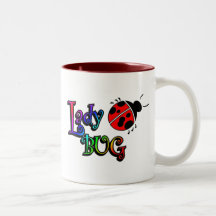 insecto de la señora taza de café