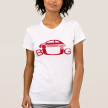 Insecto del amor - camiseta de los coches del vint