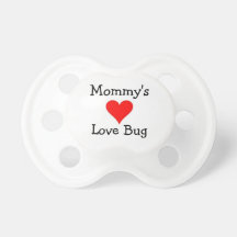 Insecto del amor de Mommys Chupete De Bebé