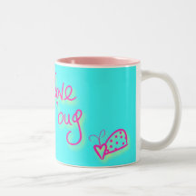 INSECTO del AMOR del bugVALENTINE del amor - SALUD Tazas