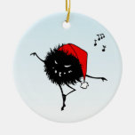 Insecto malvado del navidad del baile divertido ornaments para arbol de navidad