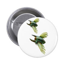 Insectos del vuelo pins
