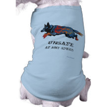 Inseguro en cualquier camiseta de la velocidad ropa de mascota