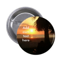 insignia adaptable de la puesta del sol de la play pin