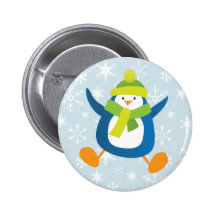 Insignia azul de salto linda del botón/Pin del pin