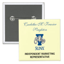 Insignia conocida color nata pin