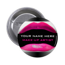 Insignia conocida para los artistas de maquillaje pins