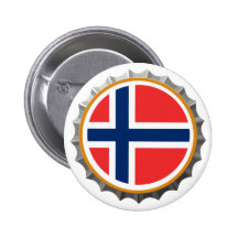 Insignia de casquillo noruega de la cerveza pins