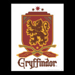 Insignia de Gryffindor Quidditch posters
