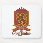 Insignia de Gryffindor Quidditch Tapetes De Ratón