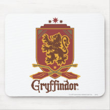 Insignia de Gryffindor Quidditch Tapetes De Ratón