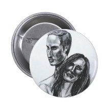 Insignia de Guillermo y de Catherine Pins