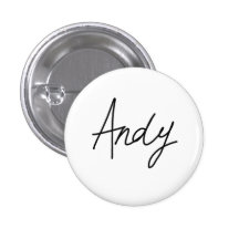 Insignia de la firma de Andy Pin