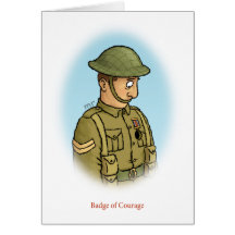 Insignia de la tarjeta del valor