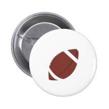 Insignia del botón de la bola de rugbi pins