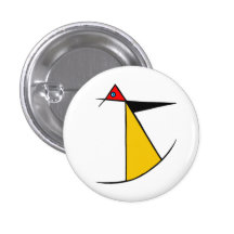 Insignia del botón del pingüino