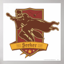 Insignia del buscador de Quidditch Poster