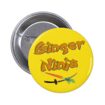 insignia del ninja del jengibre pin