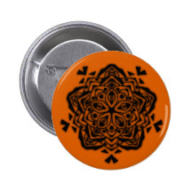 Insignia flores psicodélica n°5 pin