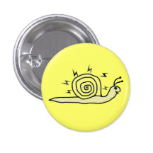 Insignia redonda del botón del caracol de Hypno Pins