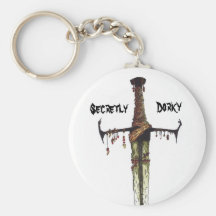 Insignia secreta del Dork Llavero Personalizado