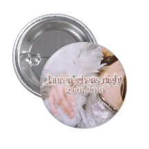 Insignias de la noche de las gallinas de Lauren Pins