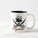 Insignias de Pyrate con la nave Tazas