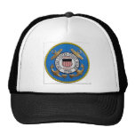 INSIGNIAS DEL GUARDACOSTAS DE ESTADOS UNIDOS GORRAS DE CAMIONERO