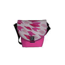 Insinc con mi rosa bolsa messenger