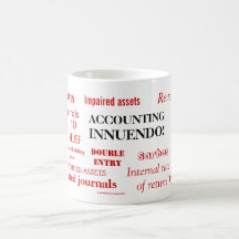 ¡Insinuacíon de la contabilidad! Tazas