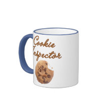 Inspector de la galleta tazas de café