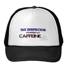 Inspector del impuesto accionado por el cafeína gorro de camionero