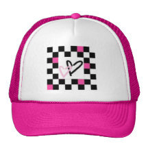 inspectores rosados punkyes gorros bordados