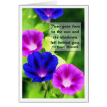 Inspiración - tarjeta de felicitación de las corre