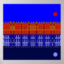 Inspirado por la sombra del palacio de Versalles Posters