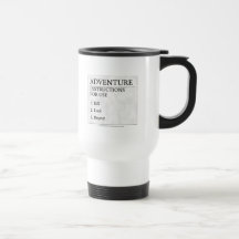 Instrucciones de la aventura tazas