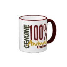 Instructor animal auténtico taza de café