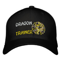 Instructor del dragón gorra bordada