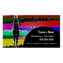 Instructor personal plantillas de tarjetas personales