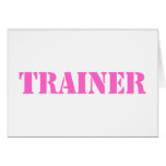 Instructor (rosa) tarjetón