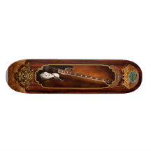 Instrumento - guitarra - alto atado patín personalizado
